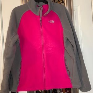 North Face fleece jacket.
